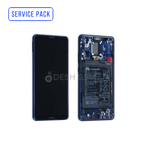 Ecran LCD HUAWEI Mate 10 PRO SERVICE PACK AVEC CHASSIS+BATTERIE (NOIR)