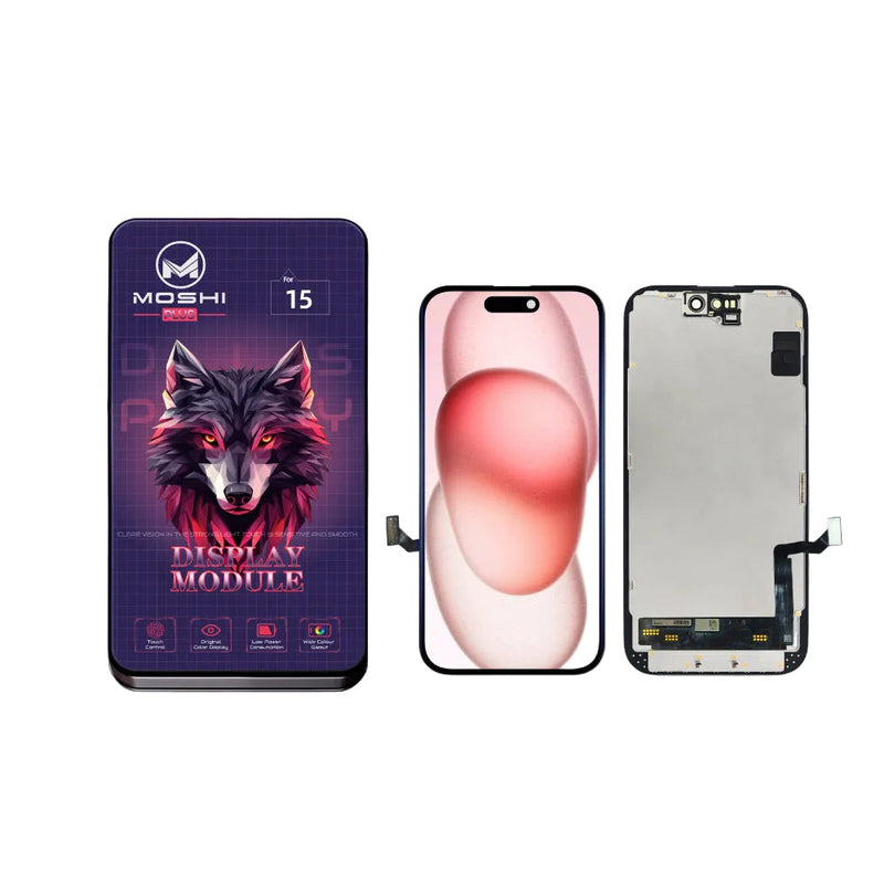 ECRAN IPHONE 15 | FHD INCELL | MOSHI PLUS (JK FACTORY)