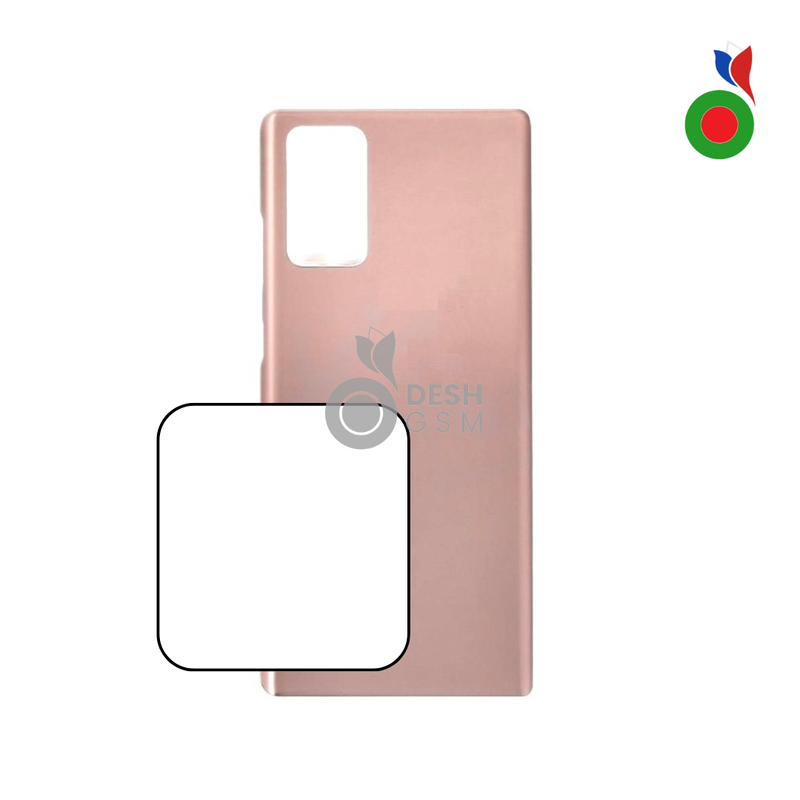 Vitre Arriere Note 20 4G/5G (N980F, N981B) - BLANC | SAMSUNG