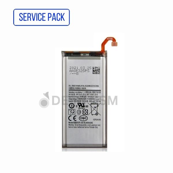 BATTERIE SAMSUNG J6 J600 A600F A6 2018J8 J800 A6 A605 SERVICE PACK