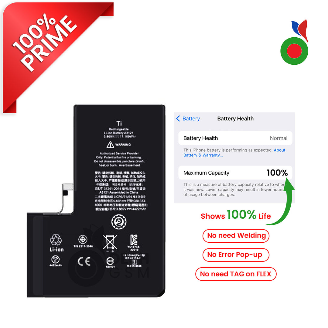 Batterie (Ti) iPhone 14 Pro - Origine Decode sans Message | APPLE