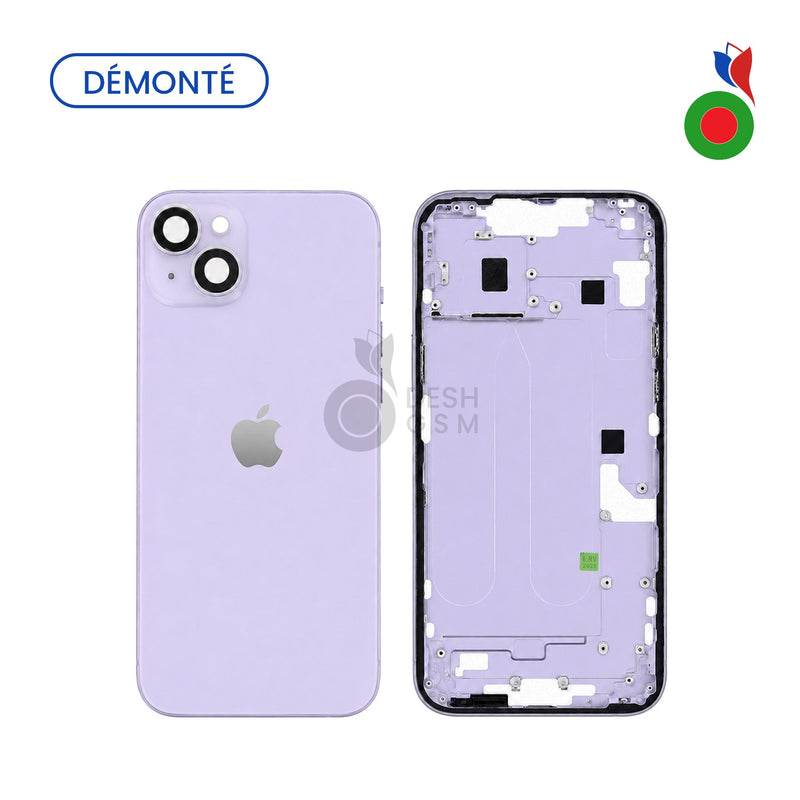 Chassis iPhone 14 (Demonte Origine) sans Pieces - VIOLET | APPLE - Grade A