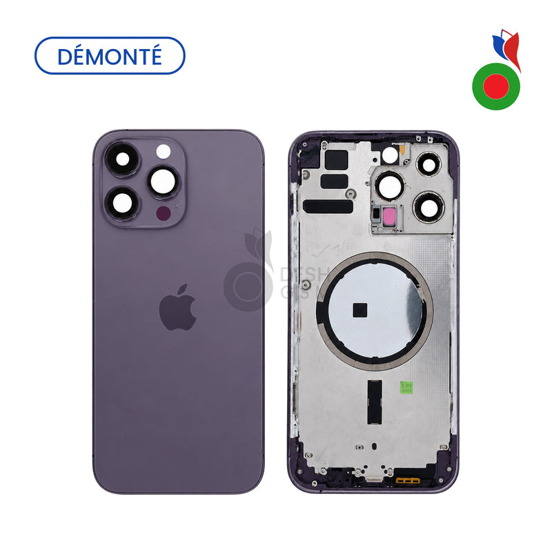 Chassis iPhone 14 Pro Max (Demonte Origine) sans Pieces - VIOLET | APPLE - Grade A