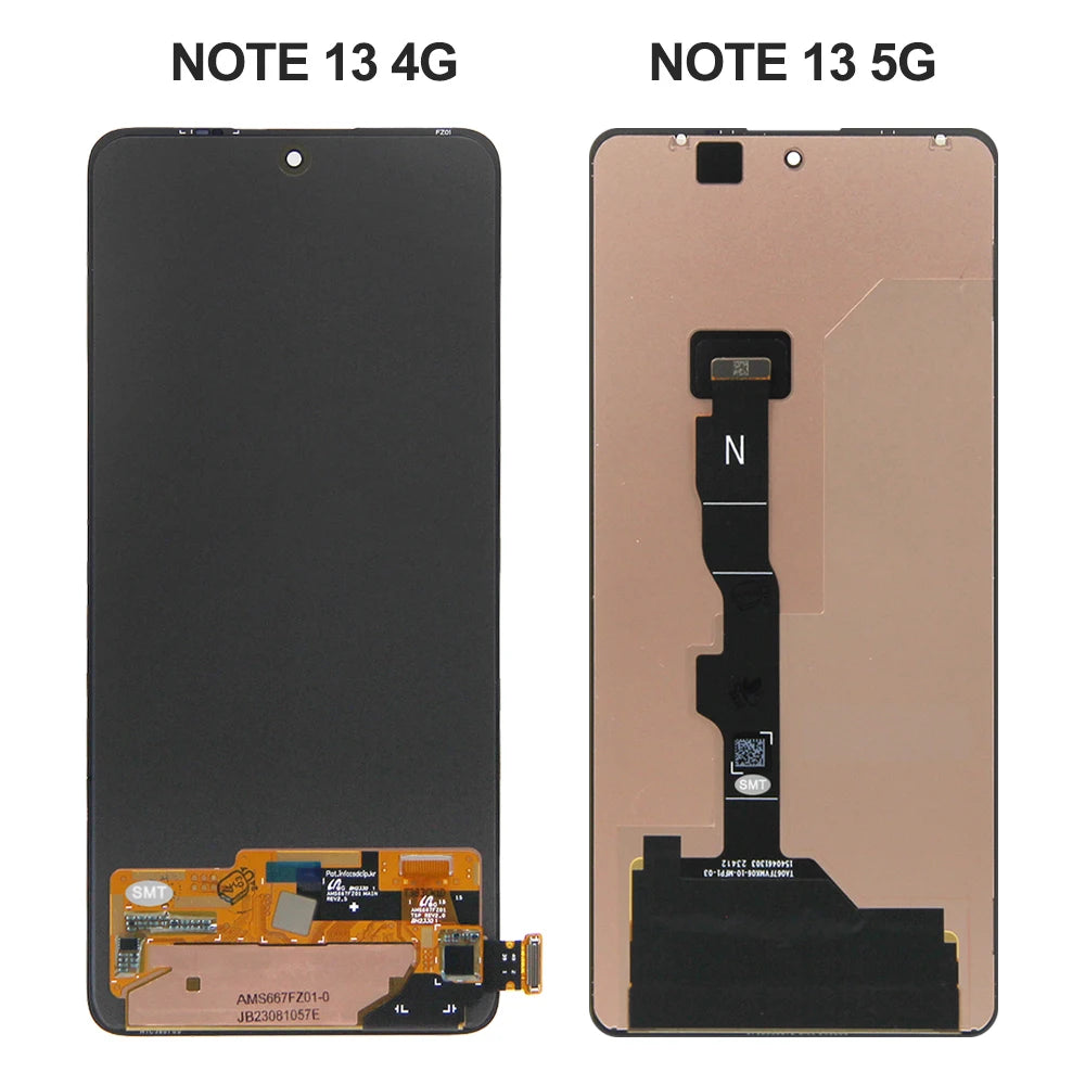 ECRAN Xiaomi Redmi Note 13 5G 2023 SANS CHASSIS (ORIGINAL)