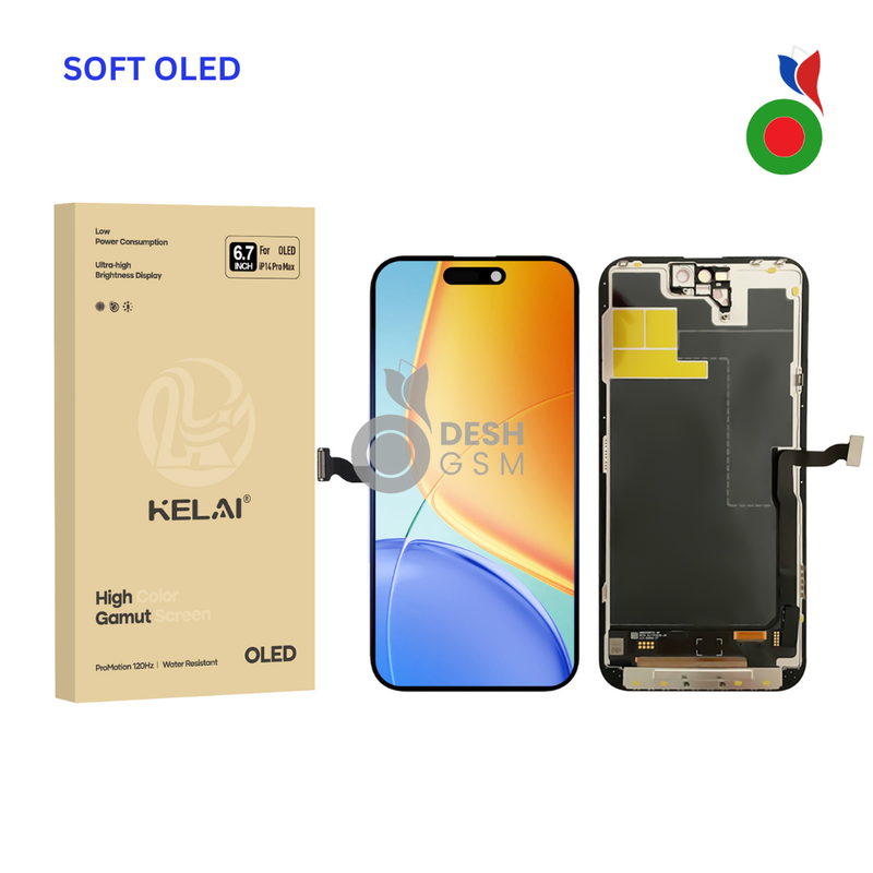Ecran Complet iPhone 14 Pro Max (120Hz) - SOFT OLED | KELAI