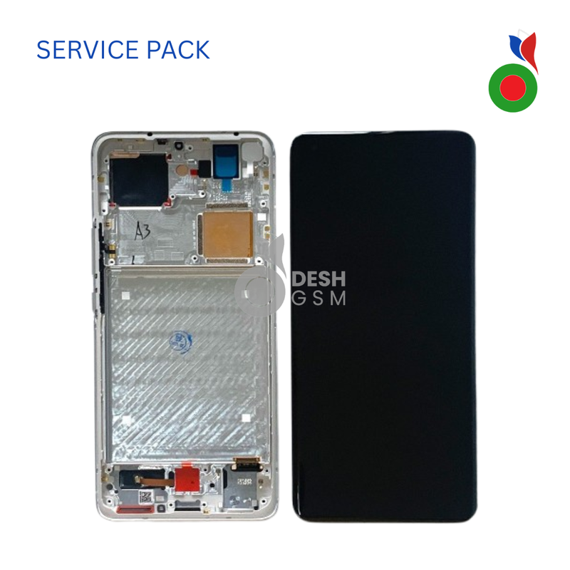 ECRAN LCD XIAOMI MI 11 ULTRA 2021 / XIAOMI MI 11 PRO 2021 | AVEC CHASSIS | SERVICE PACK