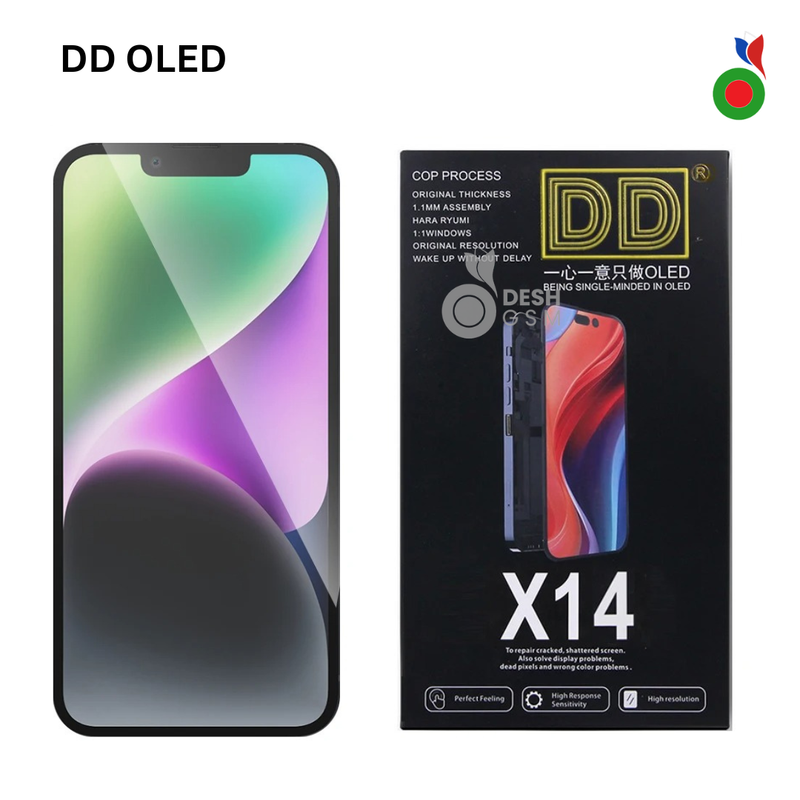 Ecran Complet iPhone 14 - DD SOFT OLED | avec IC (FORMAT ORIGINAL)