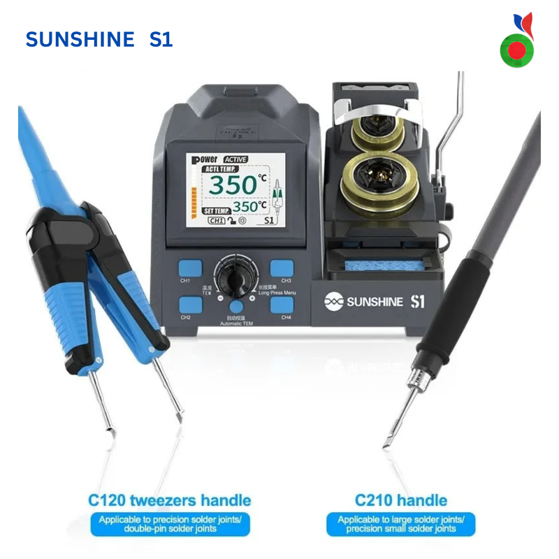 Sunshine S1 Station de fer a souder | chaleur rapide electronique SMD