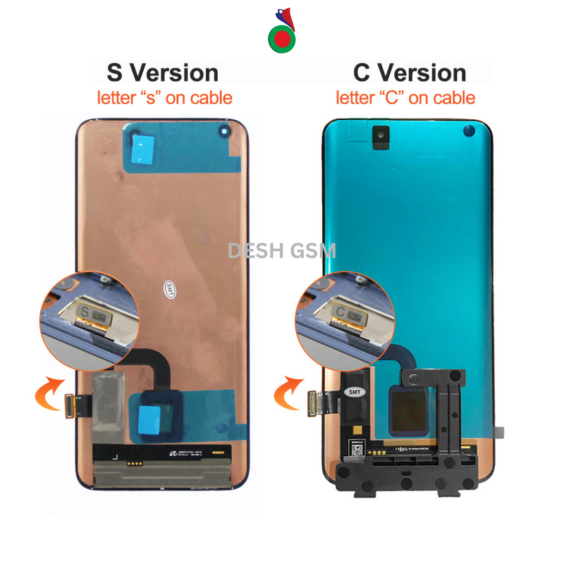 ECRAN COMPLET XIAOMI MI 10 5G | SANS CHASSIS ORIGINAL (S) VERSION