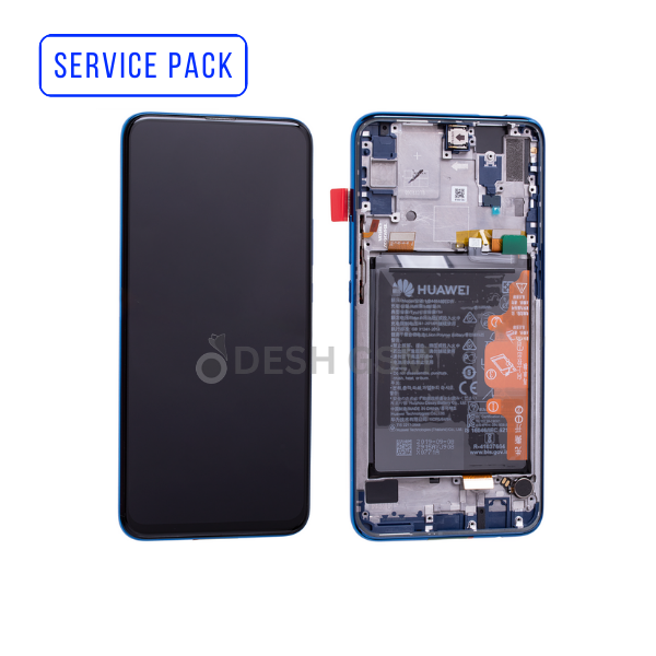 ECRAN LCD HUAWEI P SMART Z / Y9 PRIME 2019 STK LX1 SERVICE PACK AVEC CHASSIS+BATTERIE