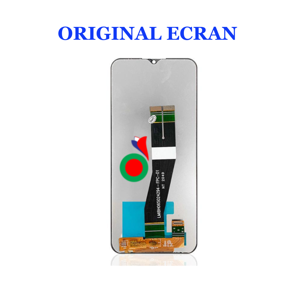 ECRAN LCD SAMSUNG A03S A037G COLOR NOIR FLEX * Original Lcd SANS CHASSIS * EU SMALL ECRAN