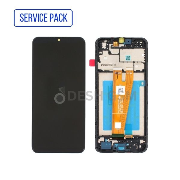 ECRAN LCD SAMSUNG A045F A04 2022 SERVICE PACK AVEC CHASSIS