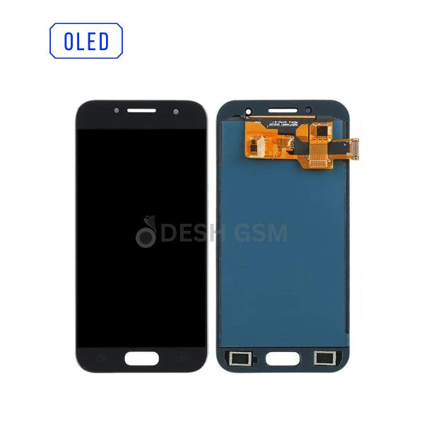 ECRAN LCD SAMSUNG A3 2017 A320F SANS CHASSIS - OLED NOIR