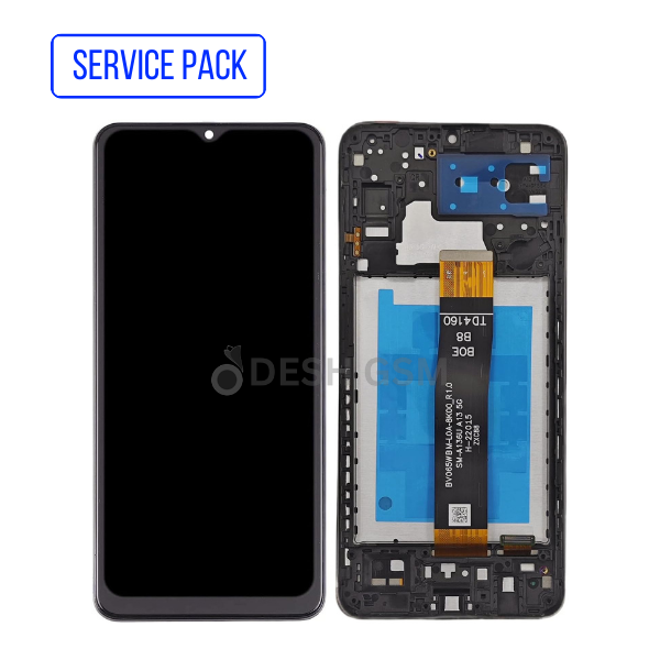 ECRAN SAMSUNG A136U A136B A13 5G 2022 SERVICE PACK AVEC CHASSIS