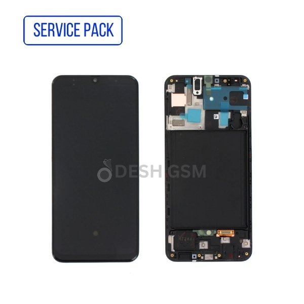 ECRAN SAMSUNG A50 A505F 4G SERVICE PACK AVEC CHASSIS