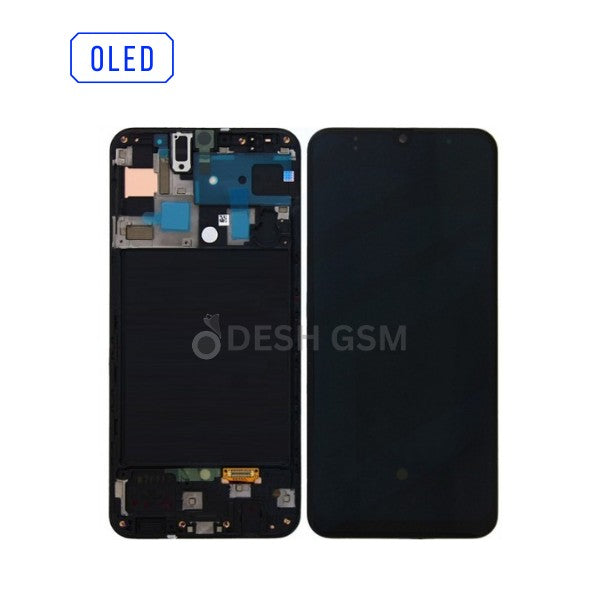 Ecran Complet A30 (A305F) | A50 (A505F) | A50S (A507F) avec Chassis (BIG) - OLED | SAMSUNG