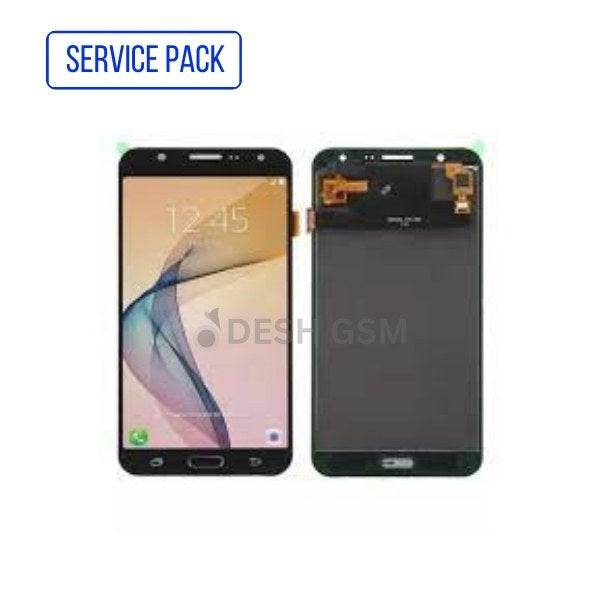 ECRAN SAMSUNG J7 2015 J700F LCD SERVICE PACK - COLOR NOIR