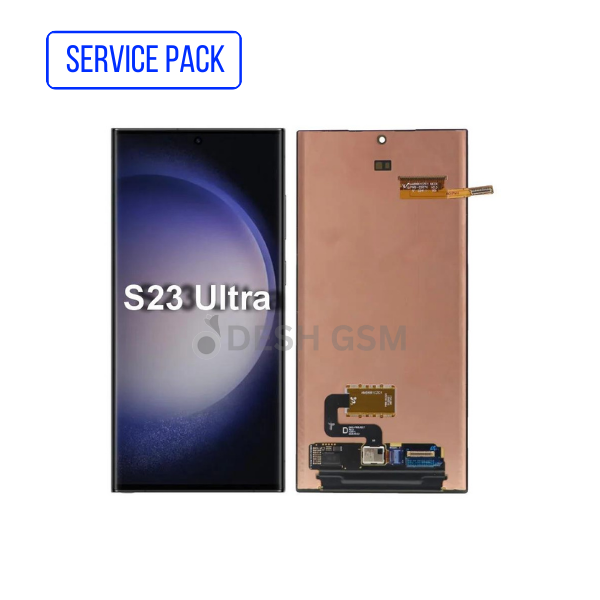 ECRAN LCD SAMSUNG S23 Ultra 5G 2023 S918B SERVICE PACK (SANS CHASSIS)