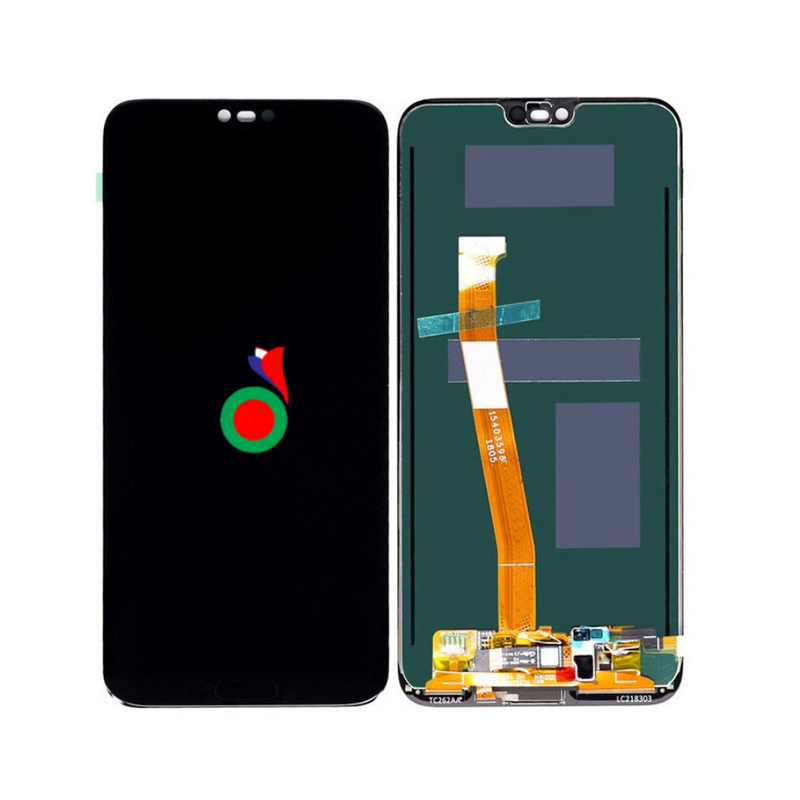 Ecran LCD HUAWEI Honor 10 SANS CHASSIS | AVEC EMPREINTE DIGITALE | (NOIR)