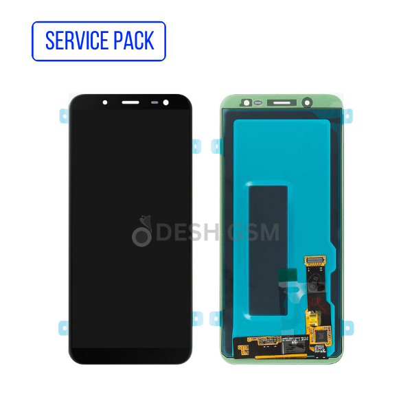 Ecran COMPLET SAMSUNG J6 2018 J600F A6 2018 A600F SERVICE PACK (NOIR)