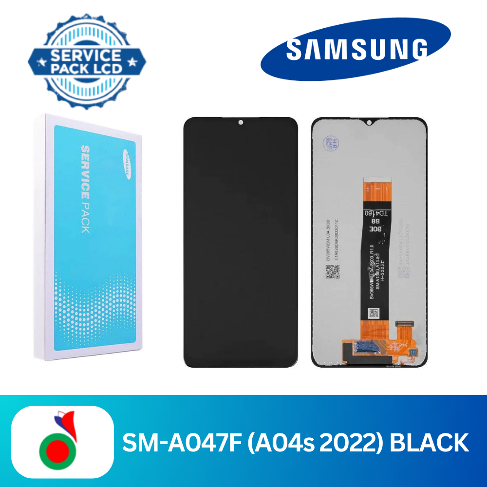 ECRAN LCOMPLET SAMSUNG SM-A047F (A04s 2022) ORIGINAL LCD (SANS CHASSIS)