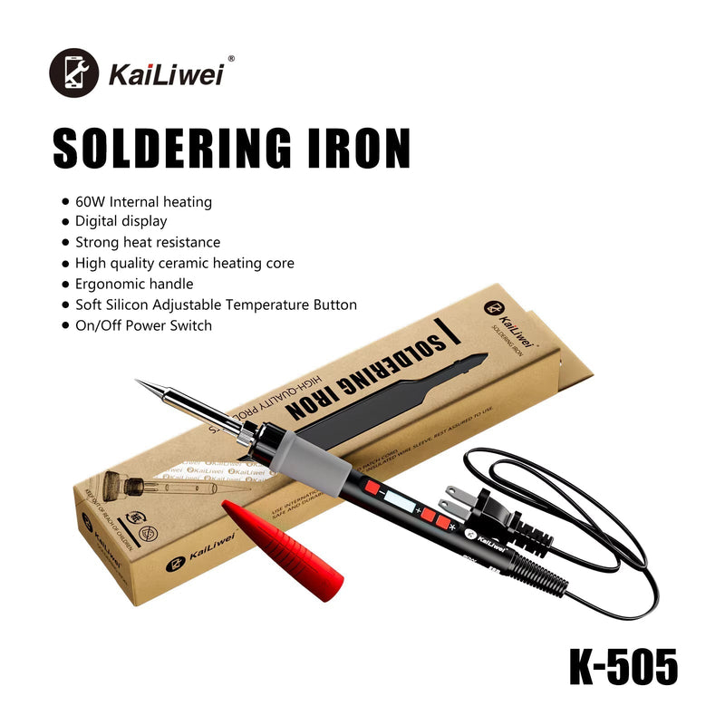 Electronic Soldering Iron - 60W (K-505) | KAILIWEI