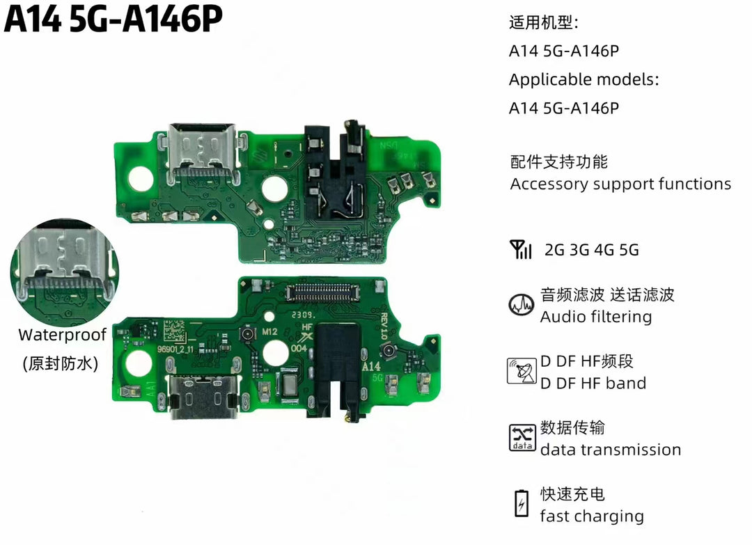 CONNECTEUR DE CHARGE A14 A146P 5G | SAMSUNG | ORIGINAL