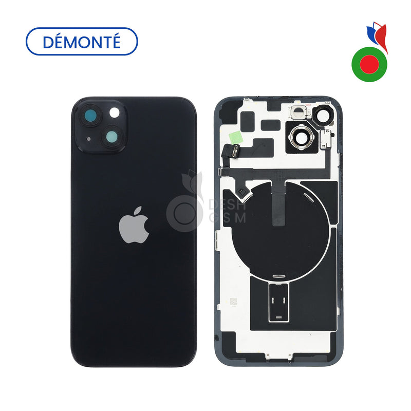 Vitre Arriere avec MagSafe - iPhone 14 | MINUIT | NOIR (Original Demonte) - Grade A