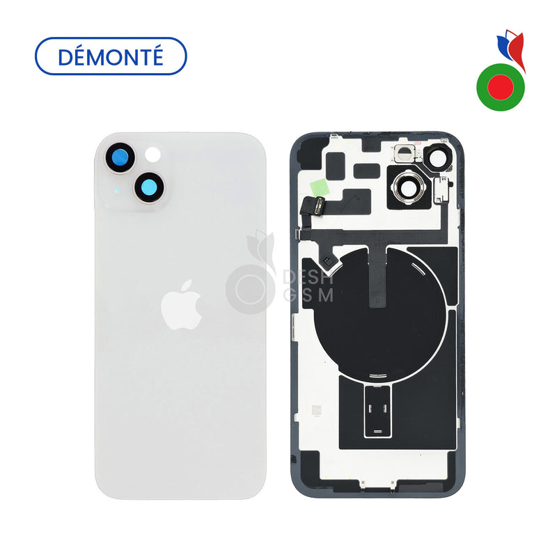 Vitre Arriere avec MagSafe - iPhone 14 Plus | LUMIERE STELLAIRE (Original Demonte) - Grade A