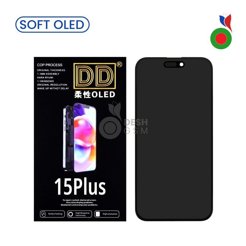 Ecran Complet iPhone 15 Plus - DD SOFT OLED | avec IC (FORMAT ORIGINAL)
