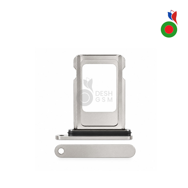 SIM Tiroir iPhone 15 Pro | iPhone 15 Pro Max - BLANC