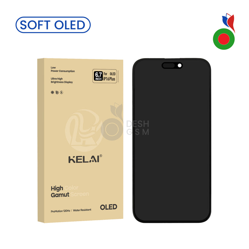 Ecran Complet iPhone 16 Plus - SOFT OLED | KELAI