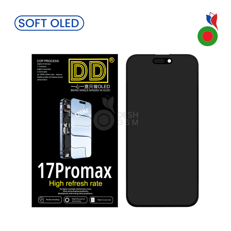 Ecran Complet iPhone 17 Pro Max -DD SOTF OLED | avec IC (FORMAT ORIGINAL)