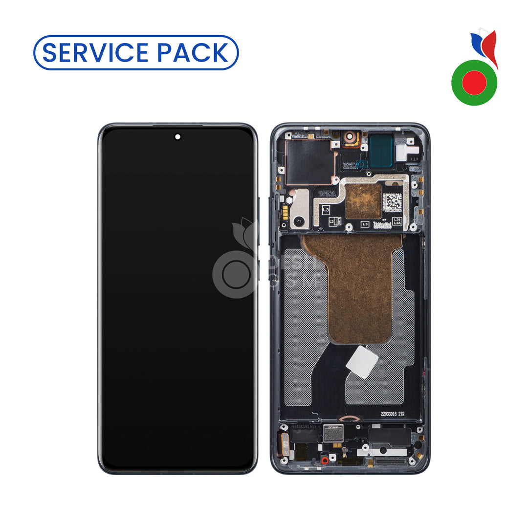Ecran Complet LCD Mi 12/12S avec Chassis - SERVICE PACK | XIAOMI