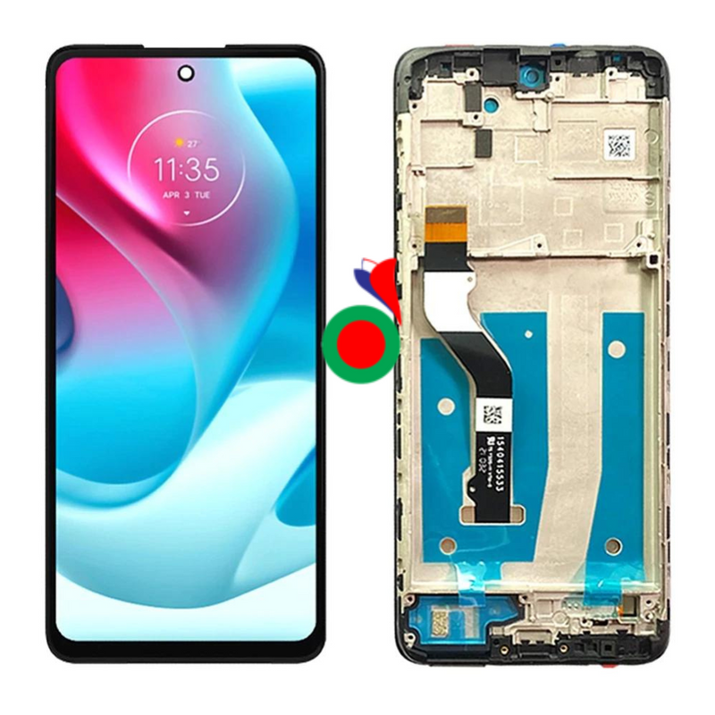 ECRAN MOTOROLA MOTO G60S COMPLET AVEC CHASSIS (RELIFE)