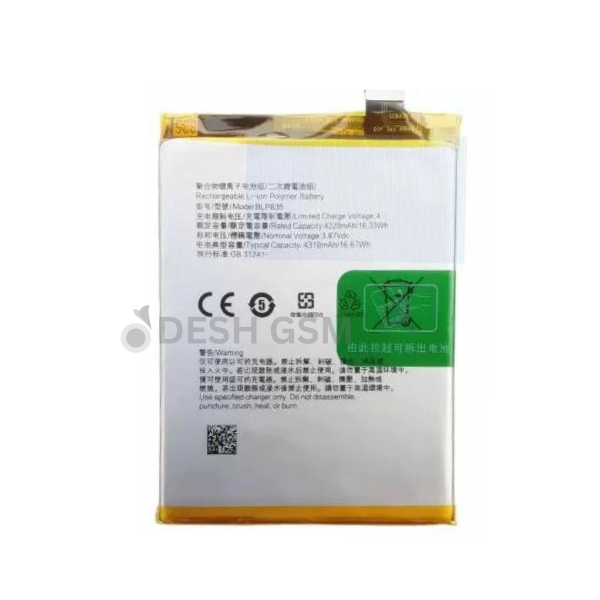 Oppo BLP819 Battery For F19 Pro Plus (F19 Pro+), RENO 5 4G RENO 5 LITE and RENO 5Z 4310mAh