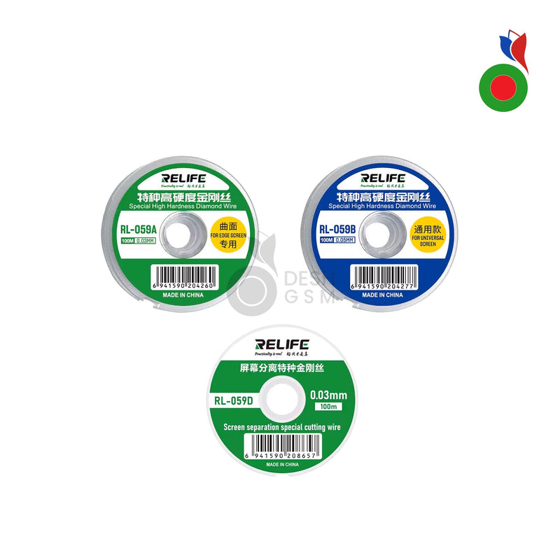 Chip Conductor Wire 0.03mm - 100m (RL-059A/RL-059B/RL-059D) | RELIFE