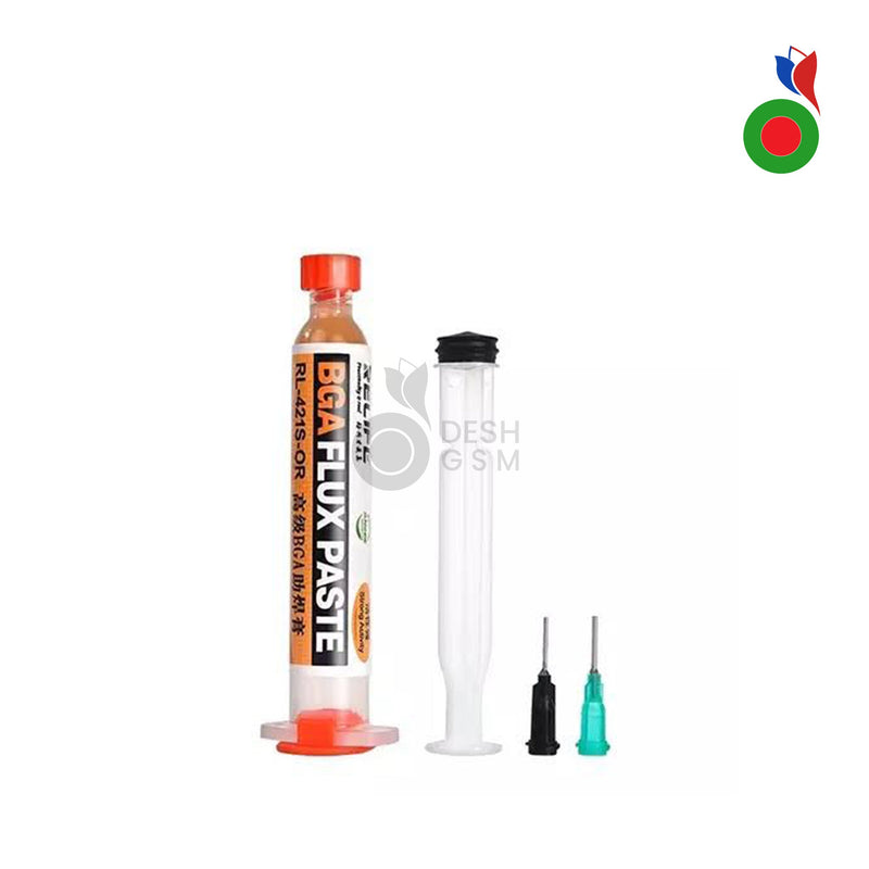 BGA Flux Paste - 10 CC (RL-421S-OR) | RELIFE