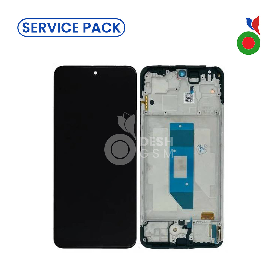 Ecran Complet Redmi Note 14 4G (Black) - Service Pack | XIAOMI (SMALL LCD) (Global VERSION)