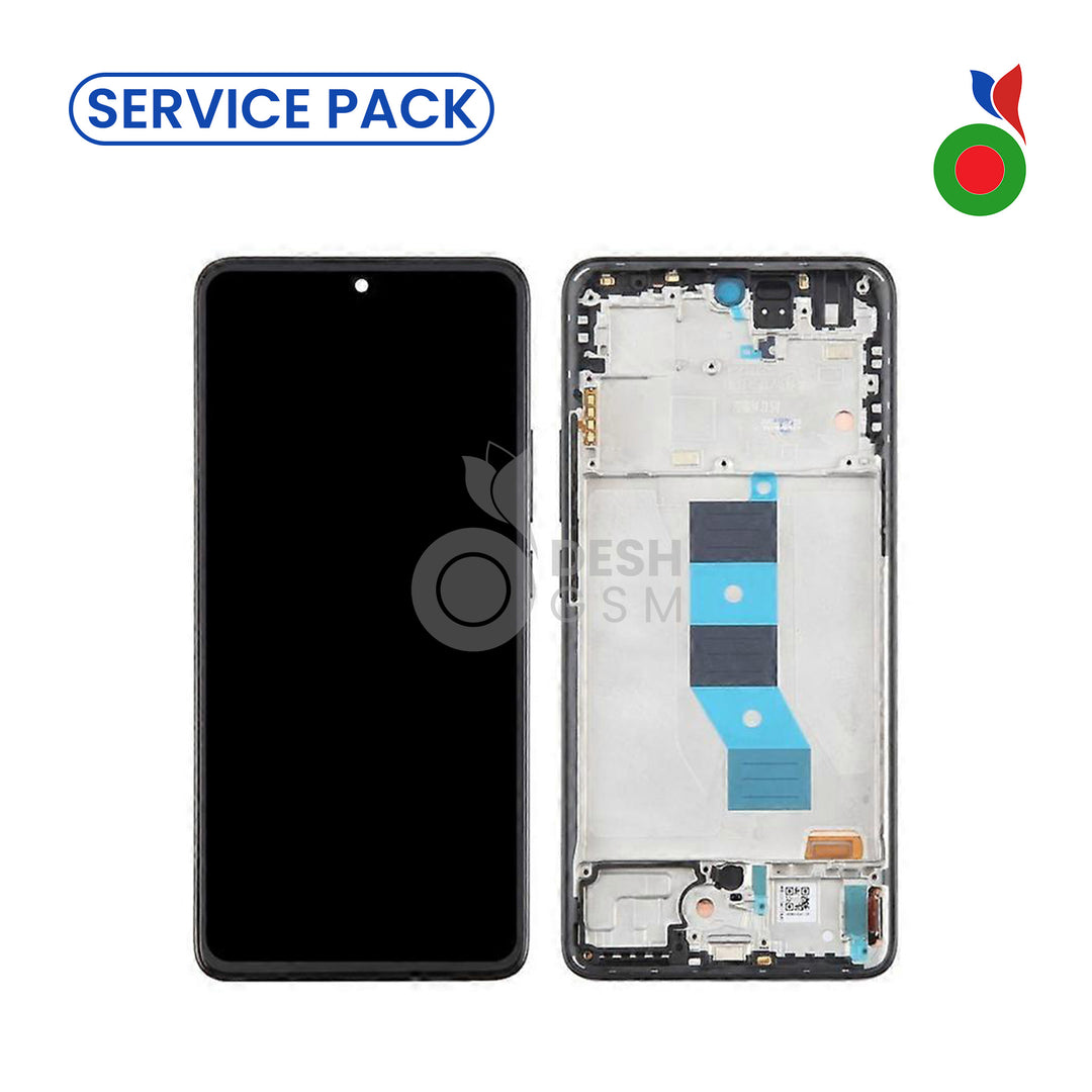 Ecran Complet Redmi Note 14 5G avec Chassis - Service Pack | XIAOMI