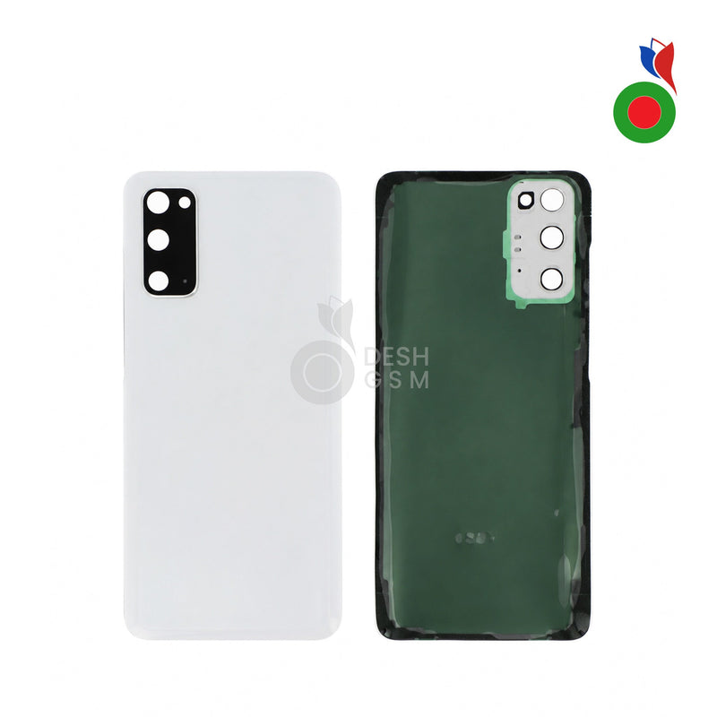 Vitre Arriere S20 4G/5G (G980F, G981B) - BLANC | SAMSUNG