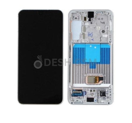 ECRAN SAMSUNG S22 S901 S901B | SERVICE PACK AVEC CHASSIS *VIOLET OR*