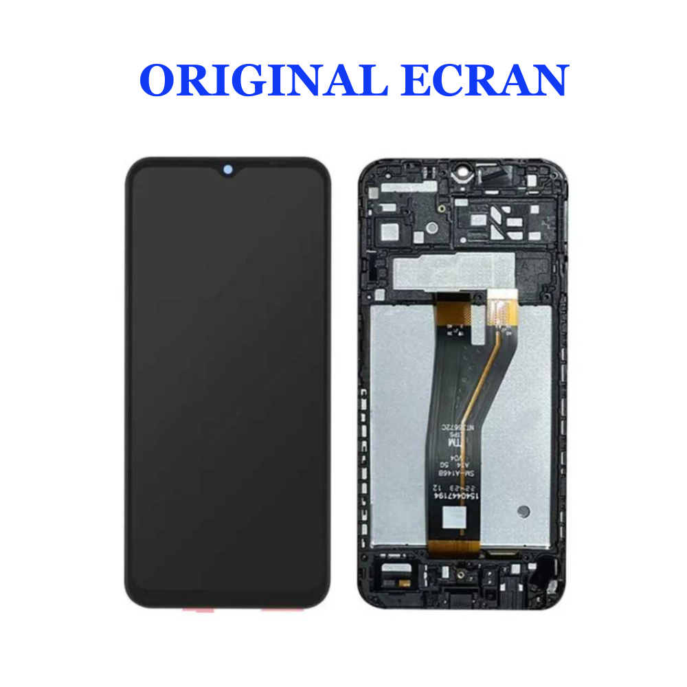 ECRAN SAMSUNG SM-A146B 5G | A145F 4G A14 2023) ECRAN ORIGINAL LCD SANS CHASSIS (BIG CONNECTEUR) COLOR NOIR