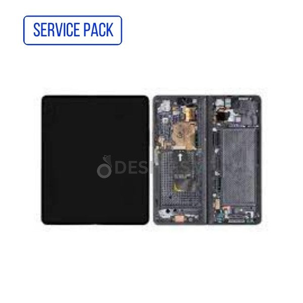 ECRAN SAMSUNG Z FOLD 4 5G F936F 2022 | AVEC CHASSIS SERVICE PACK| INNER (NOIR)| GRAY
