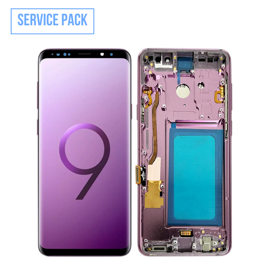 ECRAN LCD SAMSUNG S9 PLUS G965 SERVICE PACK PURPLE /VIOLET