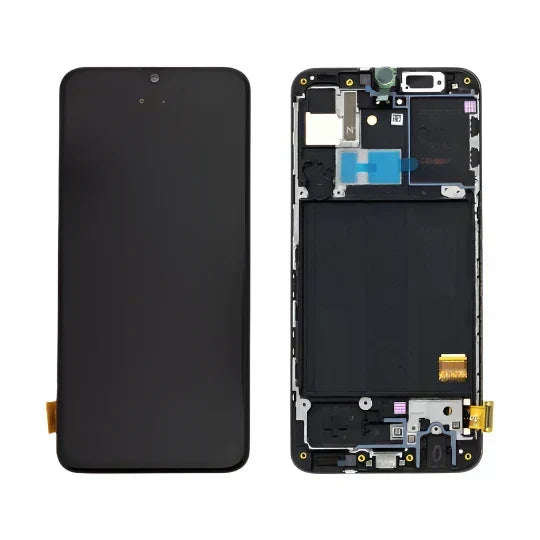 ECRAN COMPLET SAMSUNG A40 A405F AVEC CHASSIS (RELIFE)