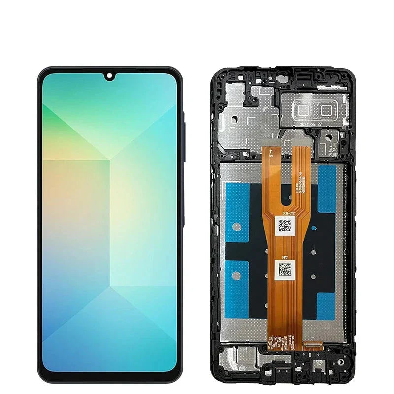 ECRAN COMPLET SAMSUNG SM A065F (A06 2024) AVEC CHASSIS SERVICE PACK