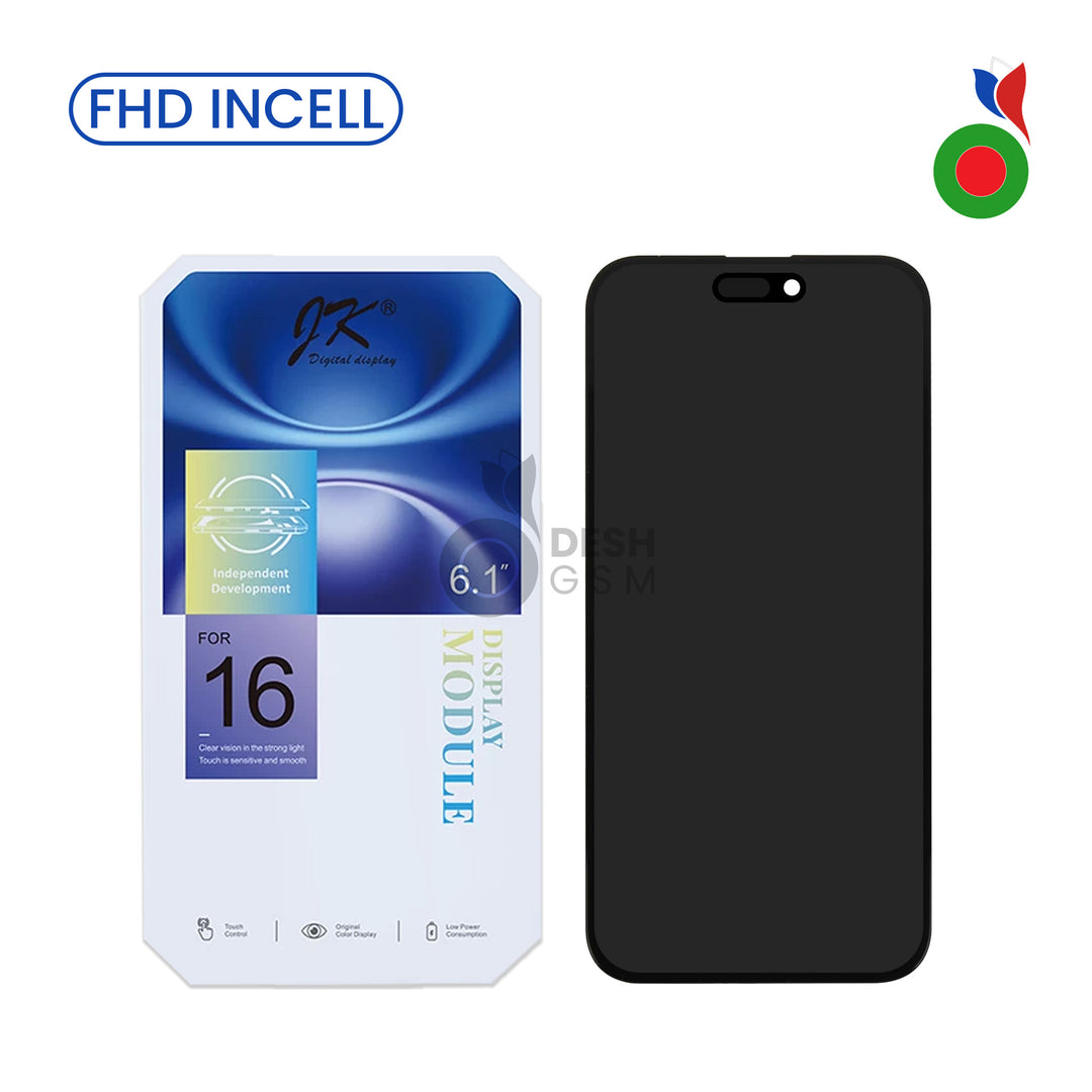 Ecran Complet LCD iPhone 16 - JK INCELL | APPLE