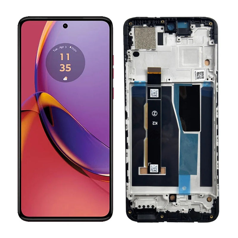ECRAN MOTOROLA MOTO G84 5G AVEC CHASSIS COMPLET (RELIFE/ORI)
