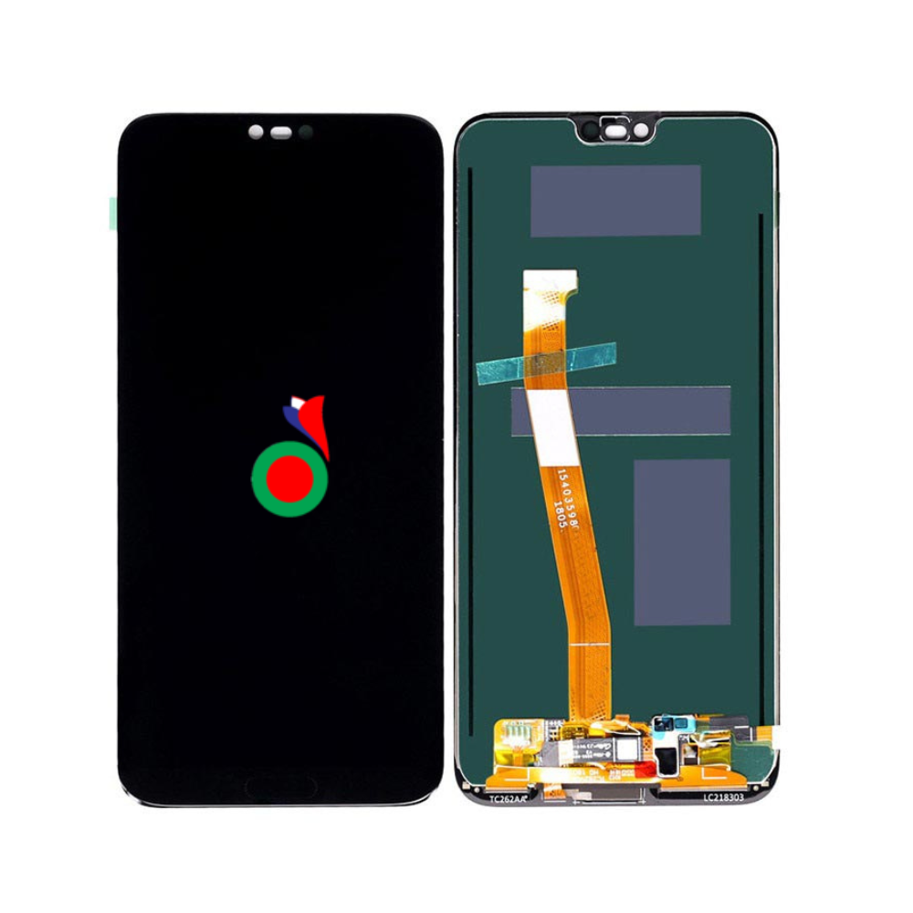 Ecran LCD HUAWEI Honor 10 SANS CHASSIS EMPREINTE DIGITALE (NOIR)